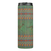 Bouteilles Isothermes Sud-ouest Roadrunner Vert et Orange Géométrique (Dos)