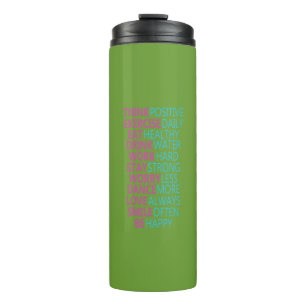 Bouteilles Isothermes Suivi de motivation pour l'hydratation - Inox