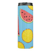 Bouteilles Isothermes Summer pattern with pineapple and watermelonart,ba (Dos)