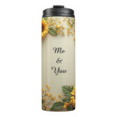 Bouteilles Isothermes Summer Sunflower Garden Design (Devant)