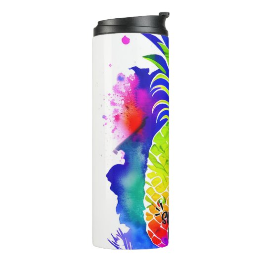 BOUTEILLES ISOTHERMES SUMMER VIBES IN WATERCOLOR (Tourné sur la gauche)