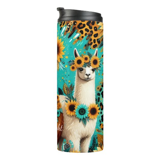 Bouteilles Isothermes Sunflower Llama Trio Motif dynamique (Tourné sur la droite)