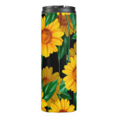 Bouteilles Isothermes Sunflower seamless pattern. Background with yellow (Dos)