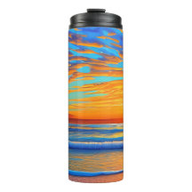 Sunset Beach Palm Tree L'île tropicale