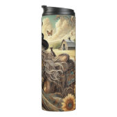 Bouteilles Isothermes Sunset Cowgirl en fleur (Tourné sur la droite)