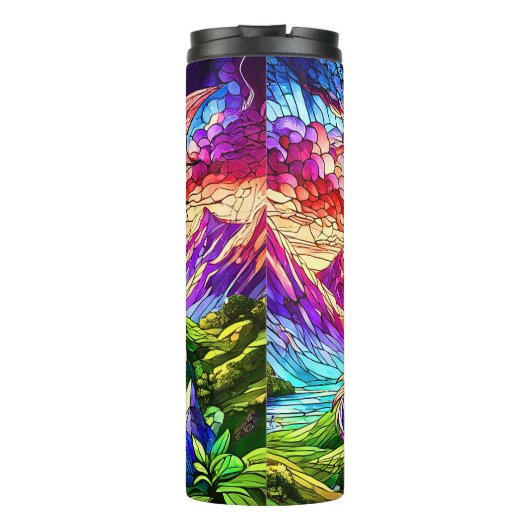Bouteilles Isothermes sunset Dragon 16oz  (Dos)