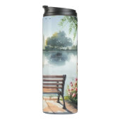 Bouteilles Isothermes Sunset Reflections Lake Scene (Tourné sur la droite)