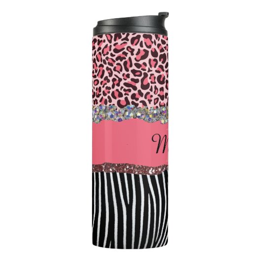 Bouteilles Isothermes Super fille rose Parties scintillant Exotique Empr (Tourné sur la gauche)