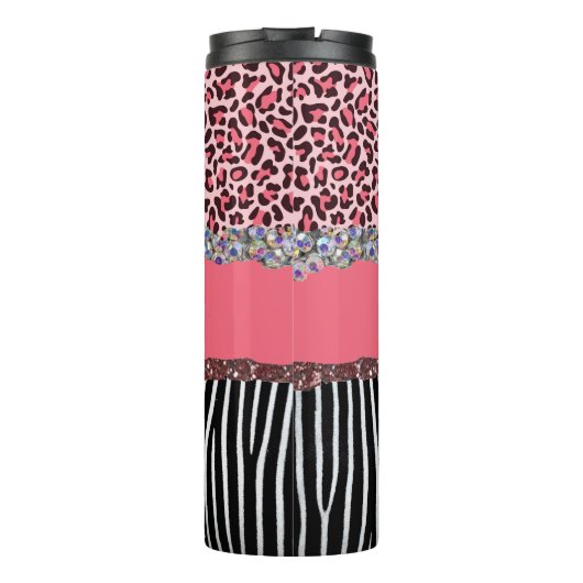 Bouteilles Isothermes Super fille rose Parties scintillant Exotique Empr (Dos)