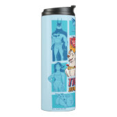 Bouteilles Isothermes Super Pets & Justice League - Serrez vos colliers (Tourné sur la gauche)