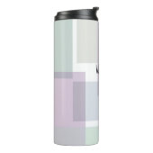 Bouteilles Isothermes Super Retro Green Dusty Blue Floral (Tourné sur la gauche)