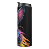 Bouteilles Isothermes Superbe Lapin Bleu en feu (Tourné sur la droite)