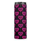Bouteilles Isothermes Supergirl Hearts Motif diagonal (Dos)