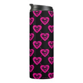 Bouteilles Isothermes Supergirl Hearts Motif diagonal (Tourné sur la droite)
