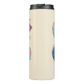 Bouteilles Isothermes Supergirl hors de ce monde Retro Graphisme (Dos)