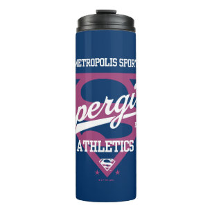 Bouteilles Isothermes Supergirl Metropolis Sports Athletics Graphic