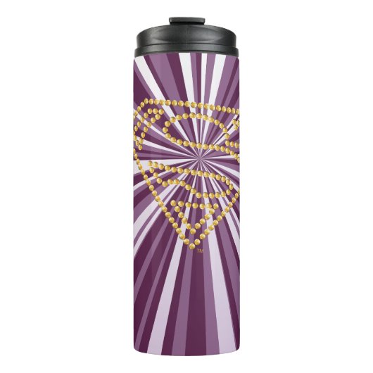 Bouteilles Isothermes Supergirl Studded S-Shield (Devant)
