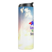 Bouteilles Isothermes Superhéros du travailleur social (Tourné sur la gauche)