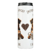 Bouteilles Isothermes Support Émotionnel Café Cute Mocha (Dos)