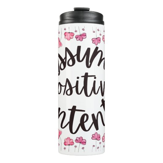 Bouteilles Isothermes Supposons une intention positive (Devant)