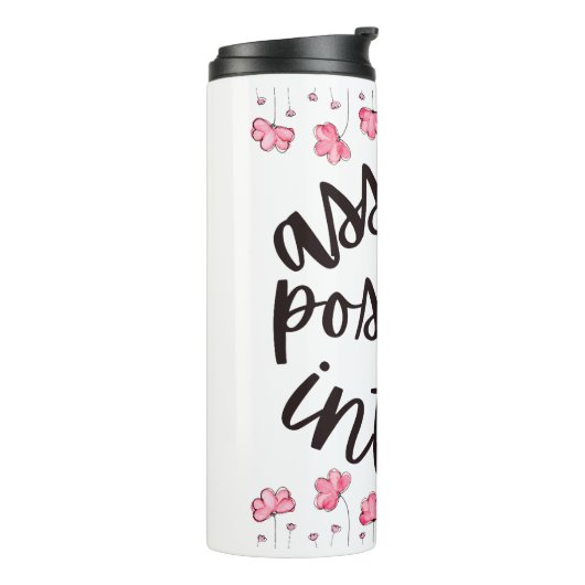 Bouteilles Isothermes Supposons une intention positive (Tourné sur la gauche)