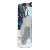 Bouteilles Isothermes SUR LE FLEUVE Bleu Chow tondeuse thermique (Tourné sur la gauche)