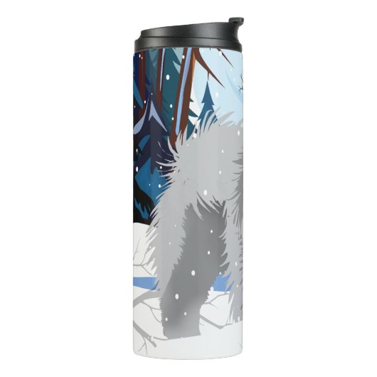 Bouteilles Isothermes SUR LE FLEUVE Bleu Chow tondeuse thermique (Tourné sur la gauche)