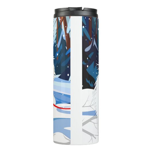 Bouteilles Isothermes SUR LE FLEUVE Cream Chow thermorégulateur (Dos)