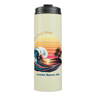Bouteilles Isothermes Surf au coucher du soleil