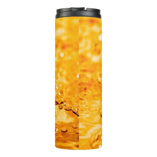 Bouteilles Isothermes Surface propre liquide ondulée d'eau (Dos)