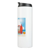 Bouteilles Isothermes surfer santa claus (Tourné sur la droite)