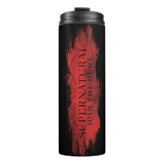 Bouteilles Isothermes Surnaturel "Join Hunt" Red Splash