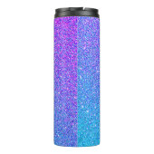 Bouteilles Isothermes Sweet 16 Turquoise Purple Parties scintillant Ombr (Dos)