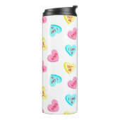 Bouteilles Isothermes Sweet Candy Hearts Valentines Day (Tourné sur la gauche)