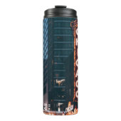 Bouteilles Isothermes SYMBOLE Chicago Illinois Neon Nuit (Devant)