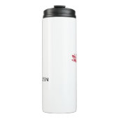 Bouteilles Isothermes Symbole chinois de calligraphie chinoise Zen Lotus (Devant)