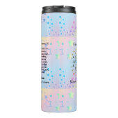 Bouteilles Isothermes Symbole d'astrologie de la bibliothèque Anniversai (Dos)