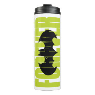 Bouteilles Isothermes Symbole de typographie de Batman