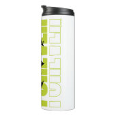 Bouteilles Isothermes Symbole de typographie de Batman (Tourné sur la droite)