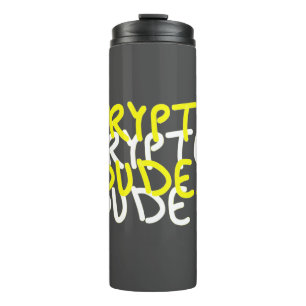 Bouteilles Isothermes SYMBOLE D'ÉNERGIE Funky Crypto Dude