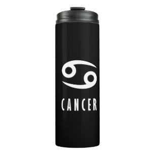 Bouteilles Isothermes Symbole du cancer du zodiaque
