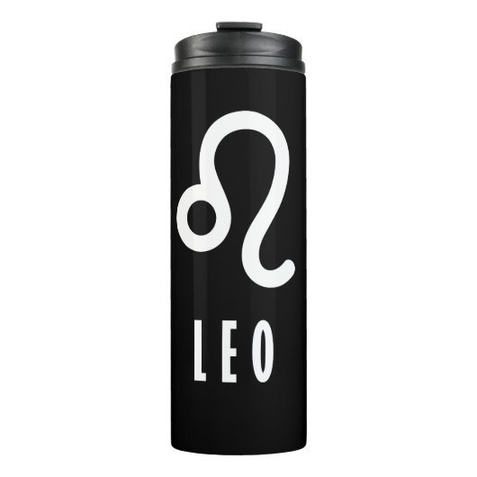 Bouteilles Isothermes Symbole du zodiaque de Leo (Devant)