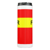 Bouteilles Isothermes SYMBOLE Feuerwehr Rot uniforme (Dos)