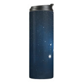 Bouteilles Isothermes Symbole Zodiaque bleu Nebula Leo (Tourné sur la gauche)