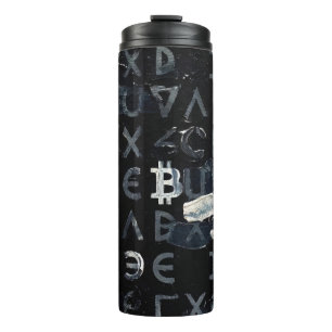 Bouteilles Isothermes Symboles de Bitcoin (Style : 4)