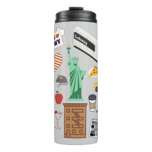 Bouteilles Isothermes Symboles de New York City