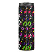 Bouteilles Isothermes Symboles musicaux Design Motif (Dos)