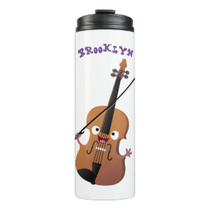 Bouteilles Isothermes Sympa drôle violon personnage de dessin animé
