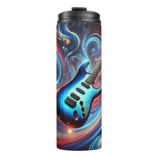 Bouteilles Isothermes Symphonie Abstraite de guitare électrique (Devant)