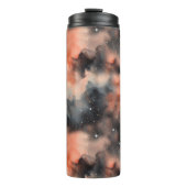 Bouteilles Isothermes Symphonie céleste Abstraite d'aquarelle (Devant)